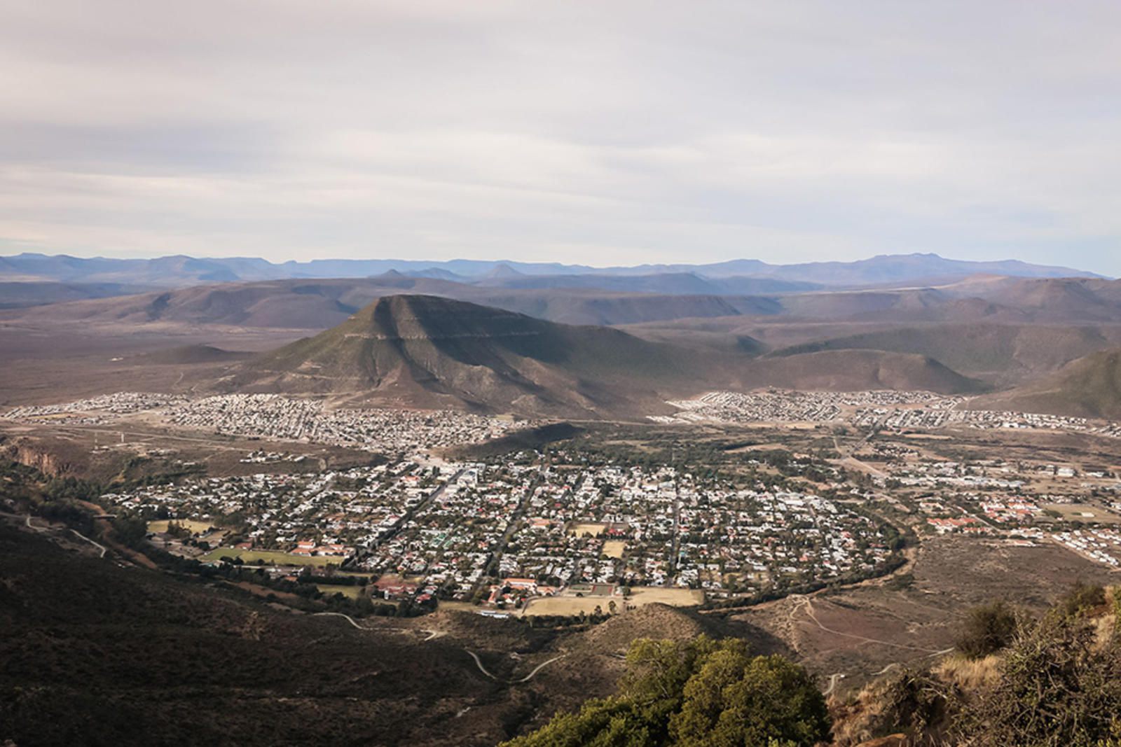 Middle Street Manor Bandb Graaff Reinet Eastern Cape South Africa Aerial Photography