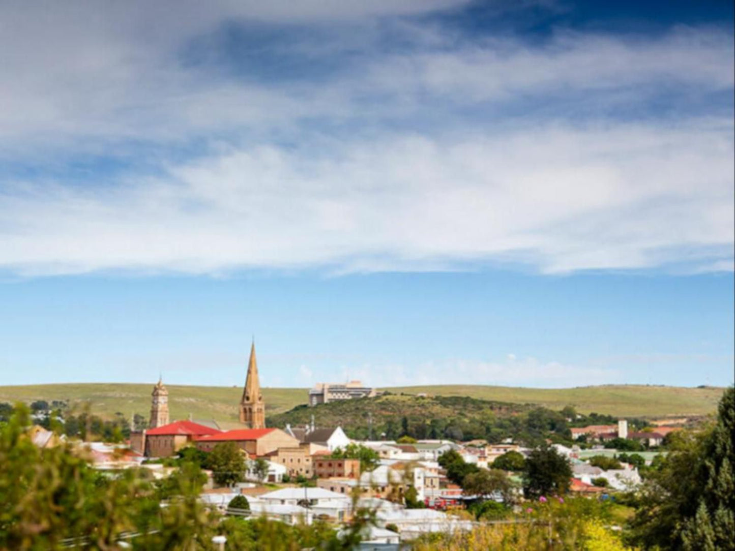 Mimosa Grahamstown Eastern Cape South Africa Complementary Colors, Church, Building, Architecture, Religion