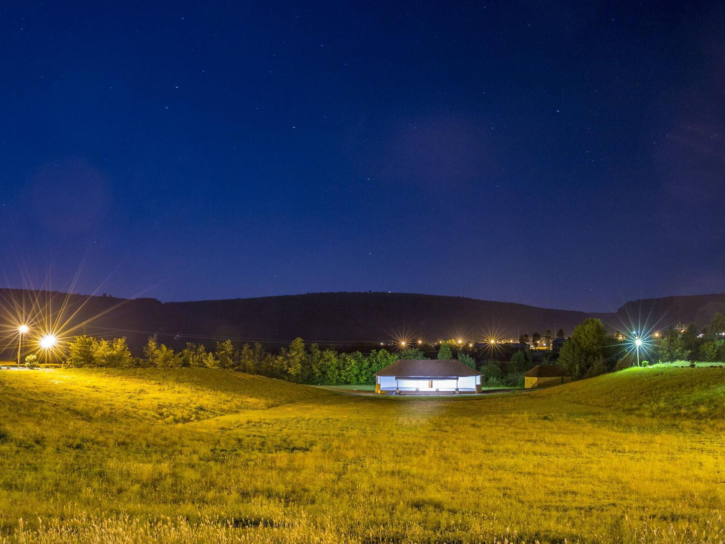 Mmelesi Lodge, Colorful, Barn, Building, Architecture, Agriculture, Wood, Nature, Night Sky