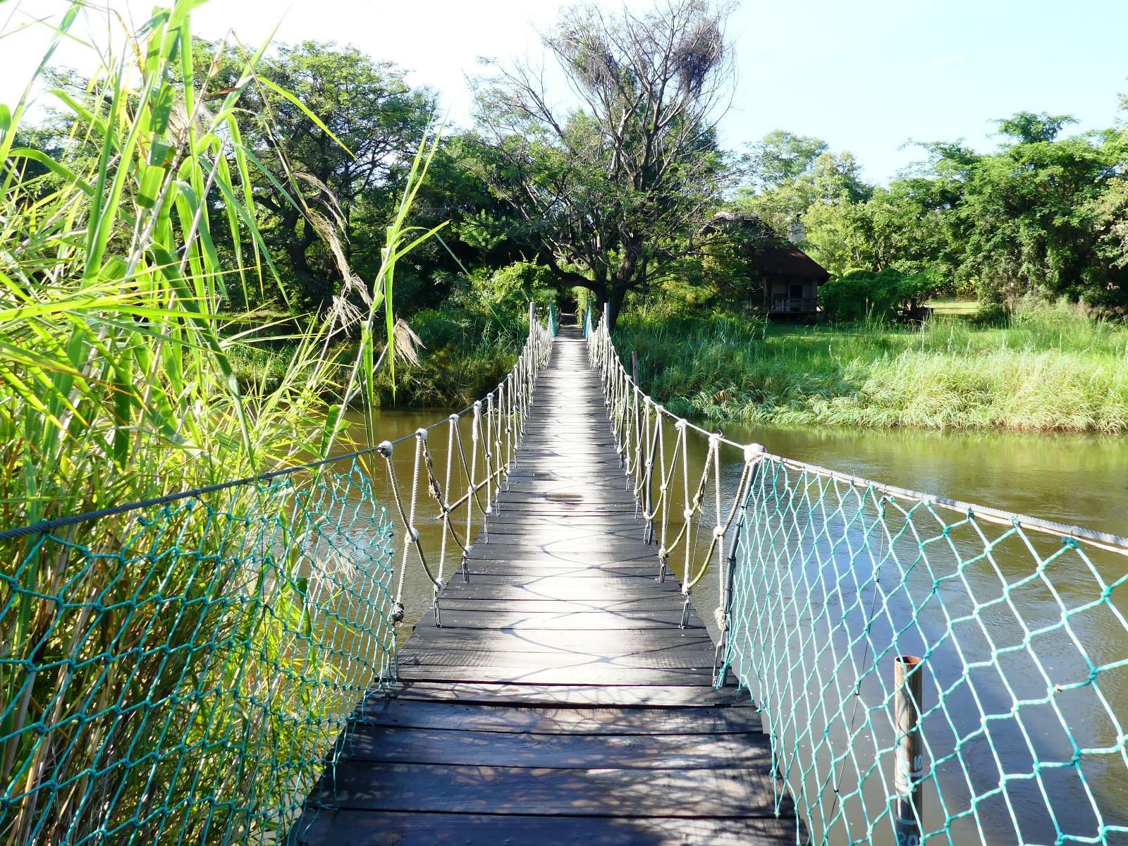 Mobola Island Lodge, Bridge, Architecture, Leading Lines