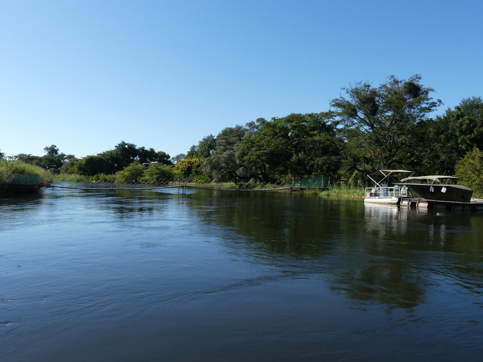 Mobola Island Lodge, Boat, Vehicle, River, Nature, Waters