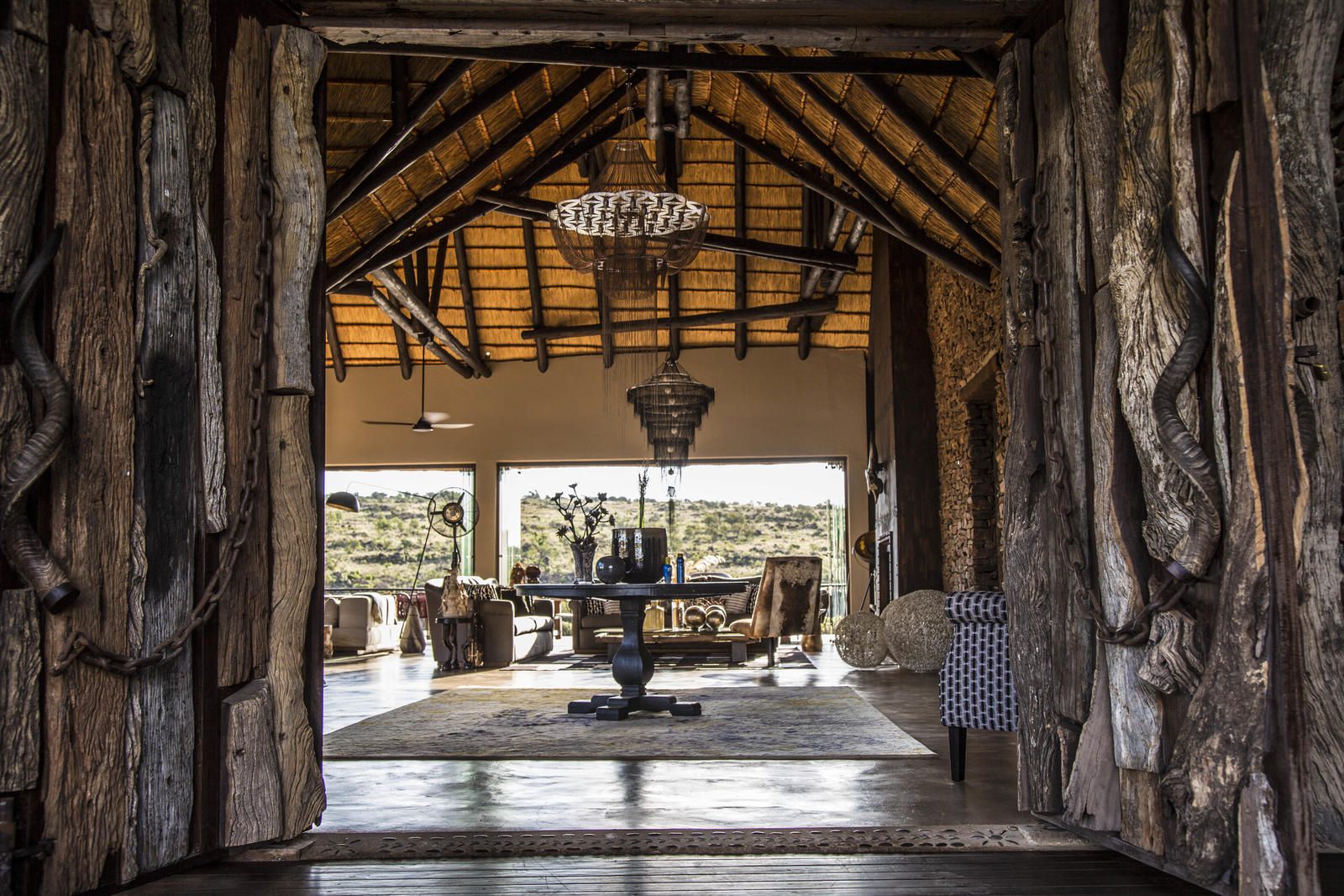 Moledi Gorge Kwa Mmatau Wildlife Reserve North West Province South Africa Framing