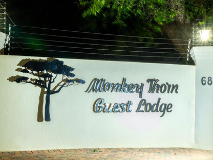 Monkey Thorn Guest Lodge White River Mpumalanga South Africa Sign, Text