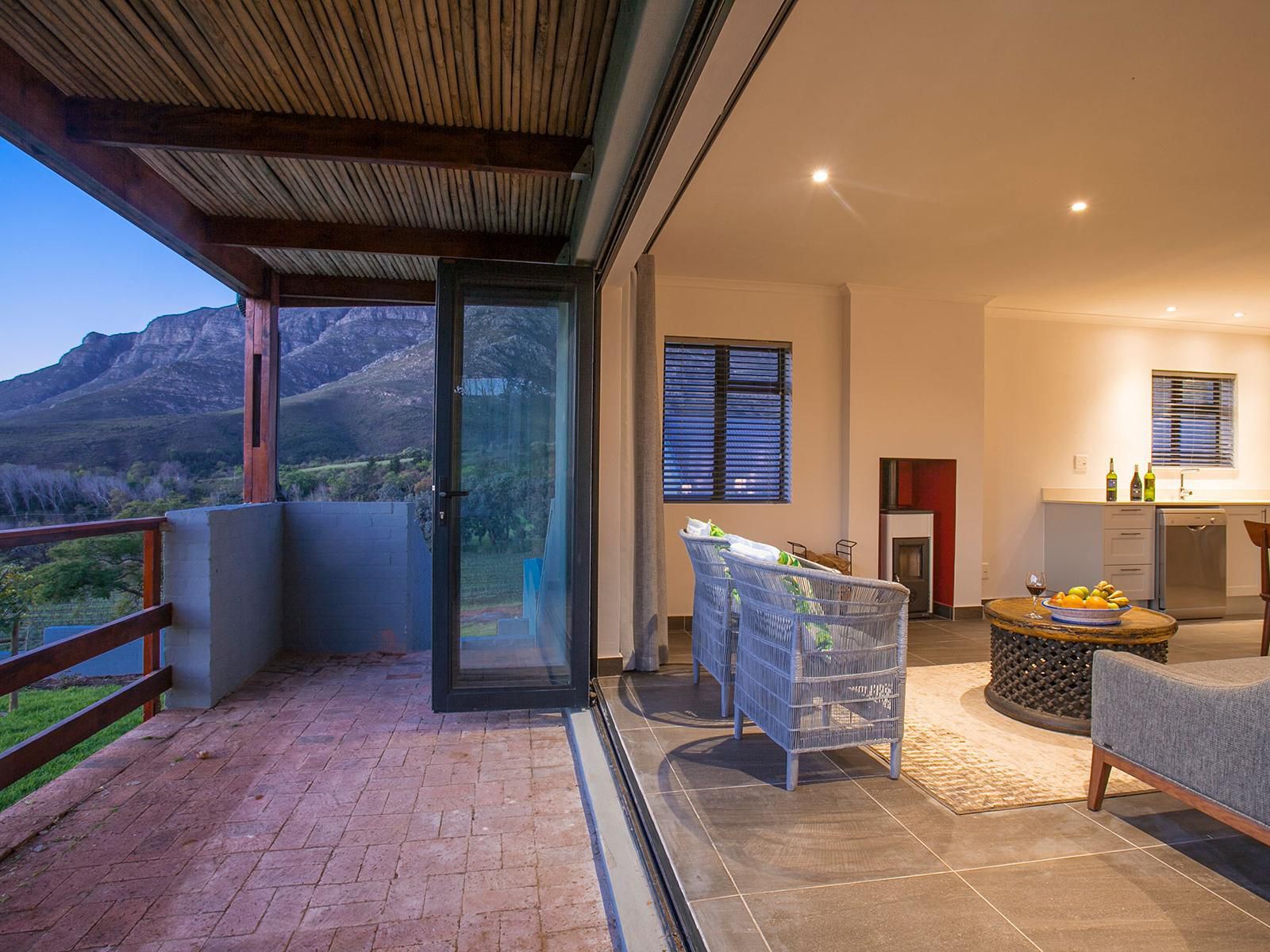 Mont Angelis Retreat Paradyskloof Stellenbosch Western Cape South Africa Living Room