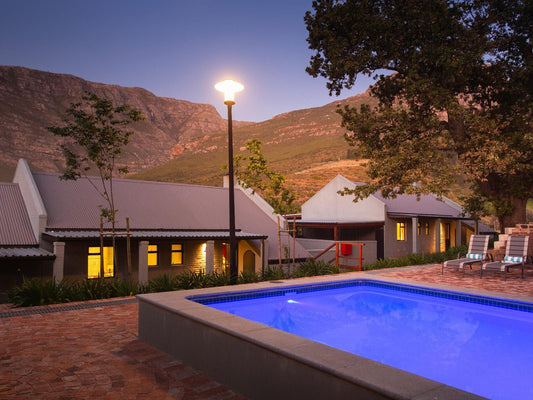 Mont Angelis Retreat Paradyskloof Stellenbosch Western Cape South Africa Complementary Colors, House, Building, Architecture, Mountain, Nature, Highland, Swimming Pool