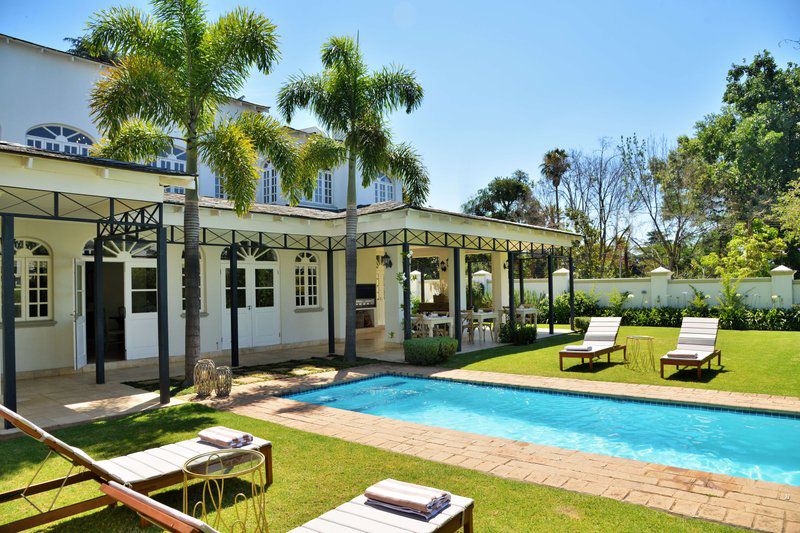 Mont D Or Hyde Park Boutique Hotel Hyde Park Johannesburg Gauteng South Africa Complementary Colors, House, Building, Architecture, Palm Tree, Plant, Nature, Wood, Living Room, Swimming Pool