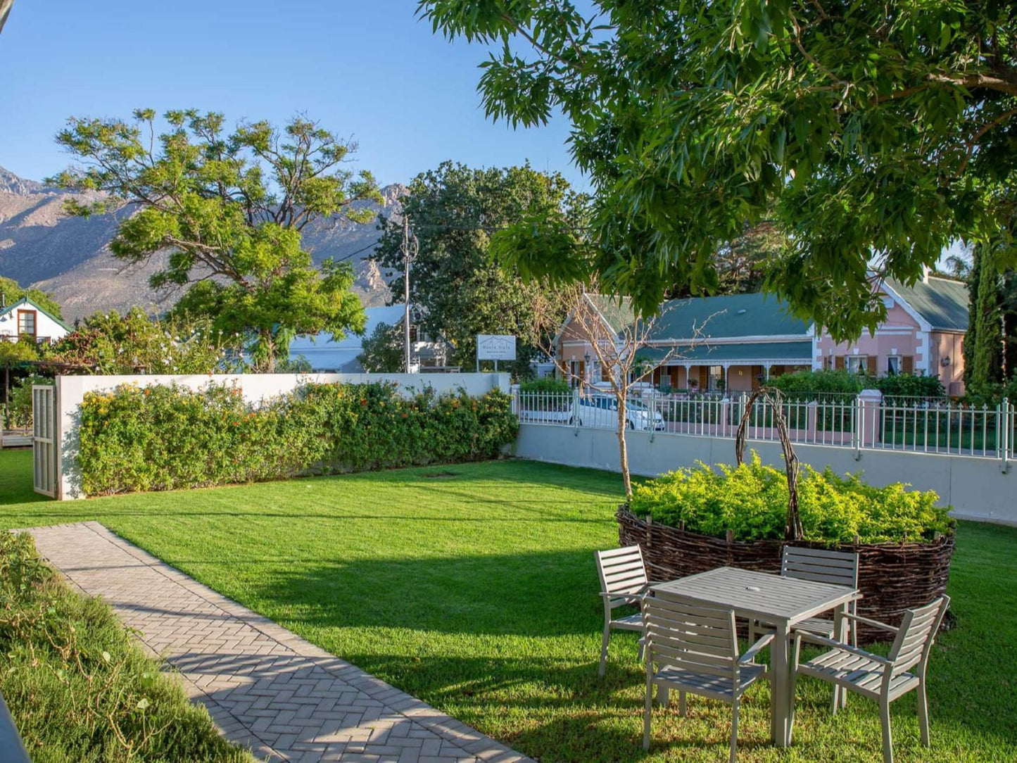 Monte Vista Boutique Hotel Montagu Western Cape South Africa House, Building, Architecture, Palm Tree, Plant, Nature, Wood, Garden