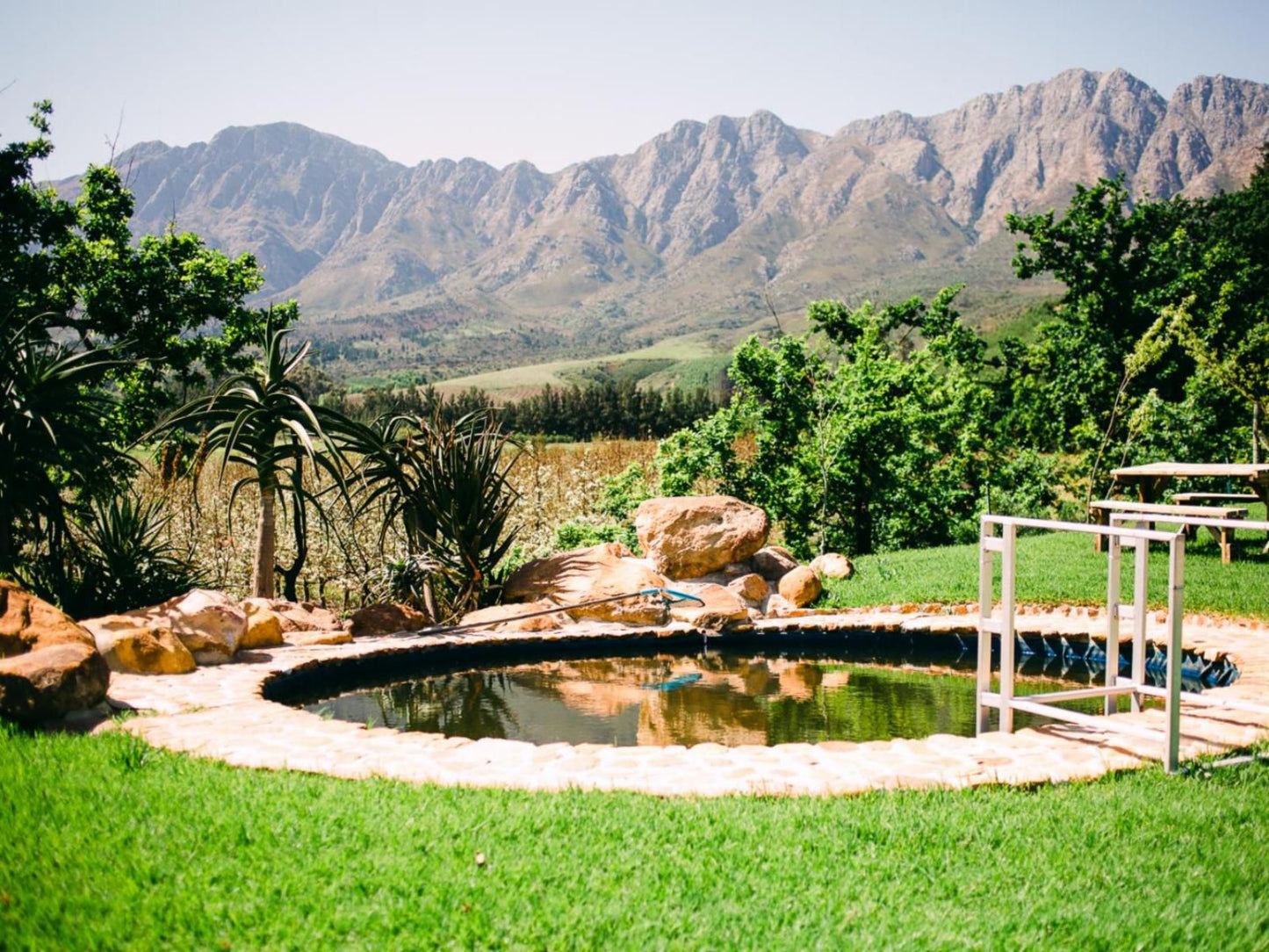 Mont Rouge Self Catering Tulbagh Western Cape South Africa Swimming Pool