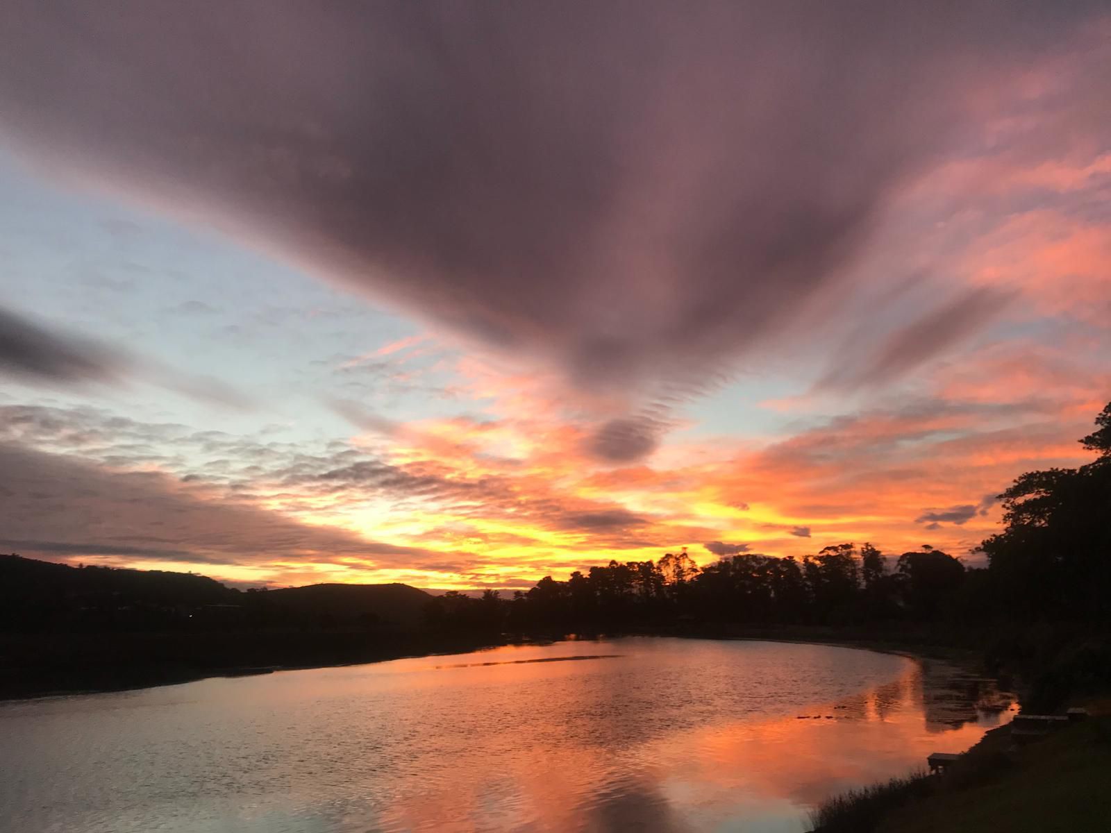 Moonriver Rietvlei Bitou Valley Western Cape South Africa Sky, Nature, Sunset