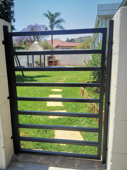 Moonview Accommodation Northcliff Johannesburg Gauteng South Africa Door, Architecture, Gate, House, Building, Palm Tree, Plant, Nature, Wood, Framing, Garden