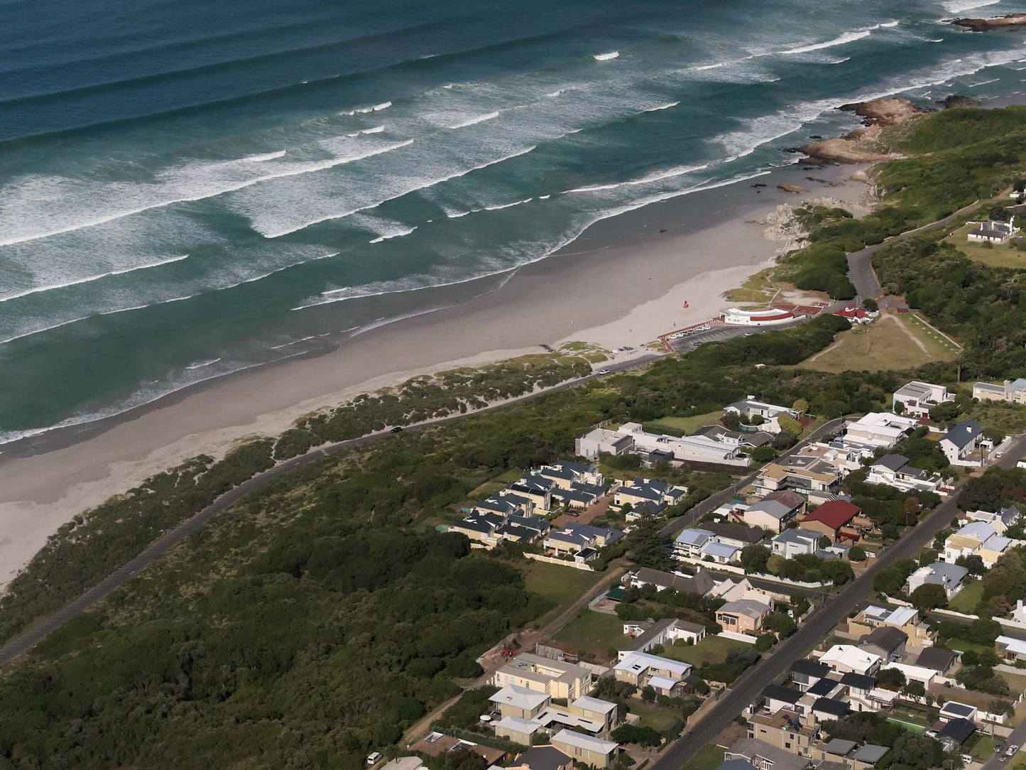 Mosselberg On Grotto Beach Voelklip Hermanus Western Cape South Africa Beach, Nature, Sand, Aerial Photography