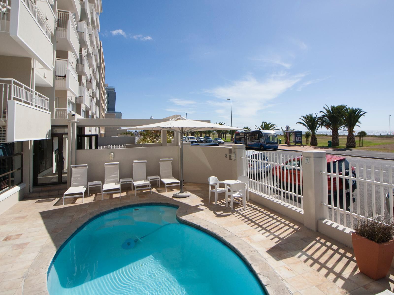 Mouille Point Village Two Bedroom Apartments Mouille Point Cape Town Western Cape South Africa Balcony, Architecture, Palm Tree, Plant, Nature, Wood, Swimming Pool