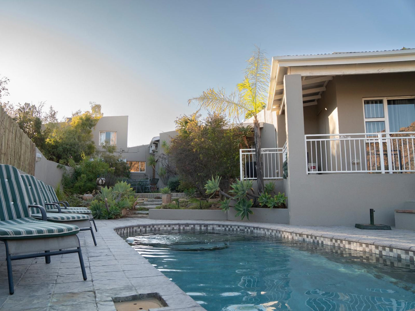 Mountain View Guest House Springbok Northern Cape South Africa House, Building, Architecture, Palm Tree, Plant, Nature, Wood, Swimming Pool