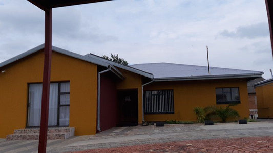 Mrakes Guest House Odendaalsrus Free State South Africa Building, Architecture, House, Palm Tree, Plant, Nature, Wood, Window