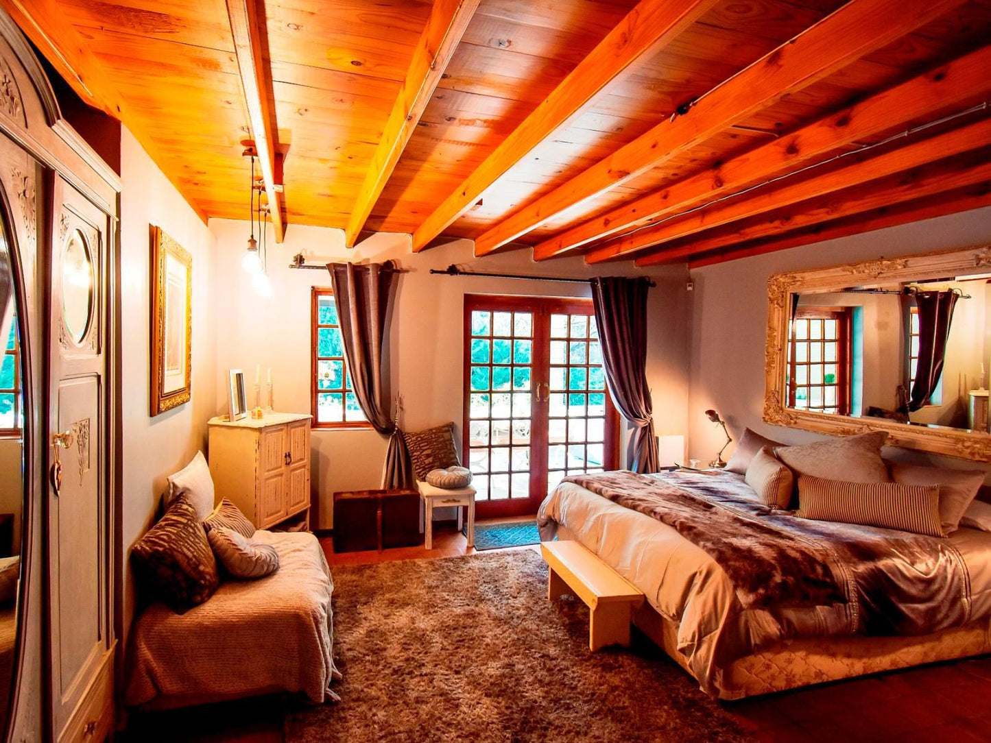 Mt Rouge Guest House Clarens Free State South Africa Colorful, Bedroom