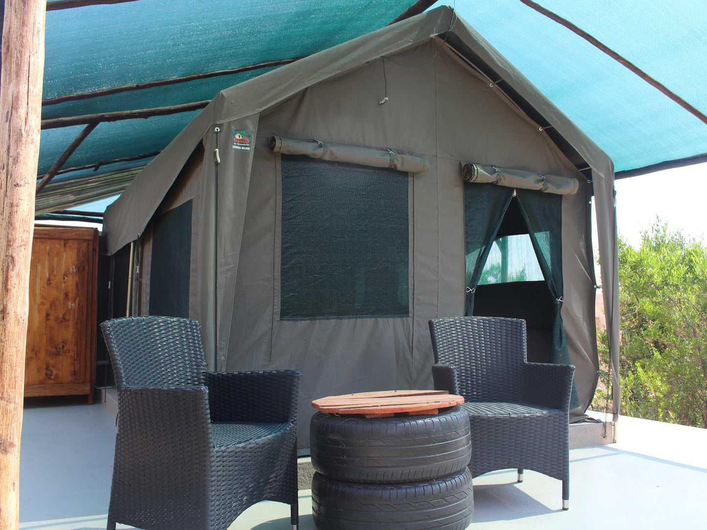 Standard Twin Tent @ Mthembuskloof Country Lodge