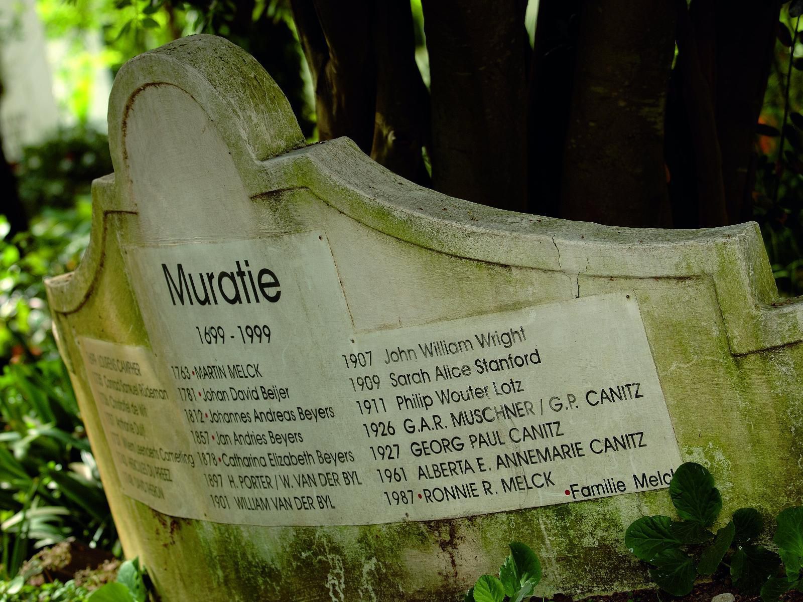 Muratie Wine Estate, Grave, Architecture, Religion, Text, Tree, Plant, Nature, Wood, Cemetery