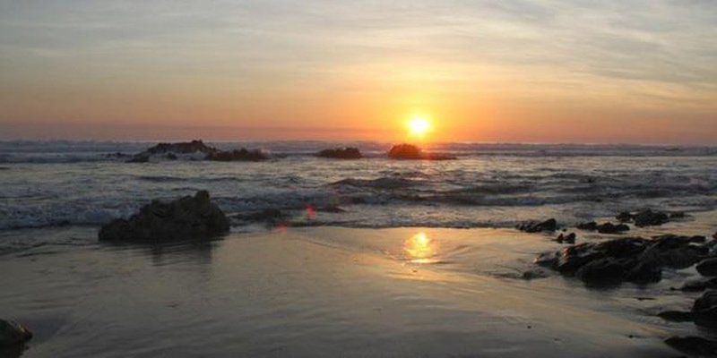 Murphys Beachview Port Elizabeth Eastern Cape South Africa Beach, Nature, Sand, Ocean, Waters, Sunset, Sky