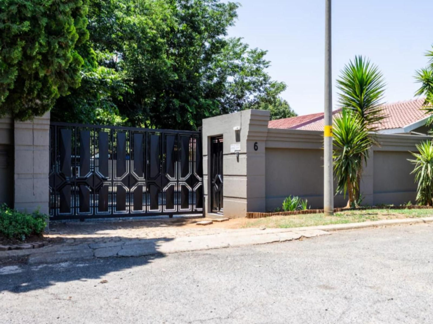 Mykhaya Air Bnb Birchleigh Johannesburg Gauteng South Africa Gate, Architecture, House, Building, Palm Tree, Plant, Nature, Wood