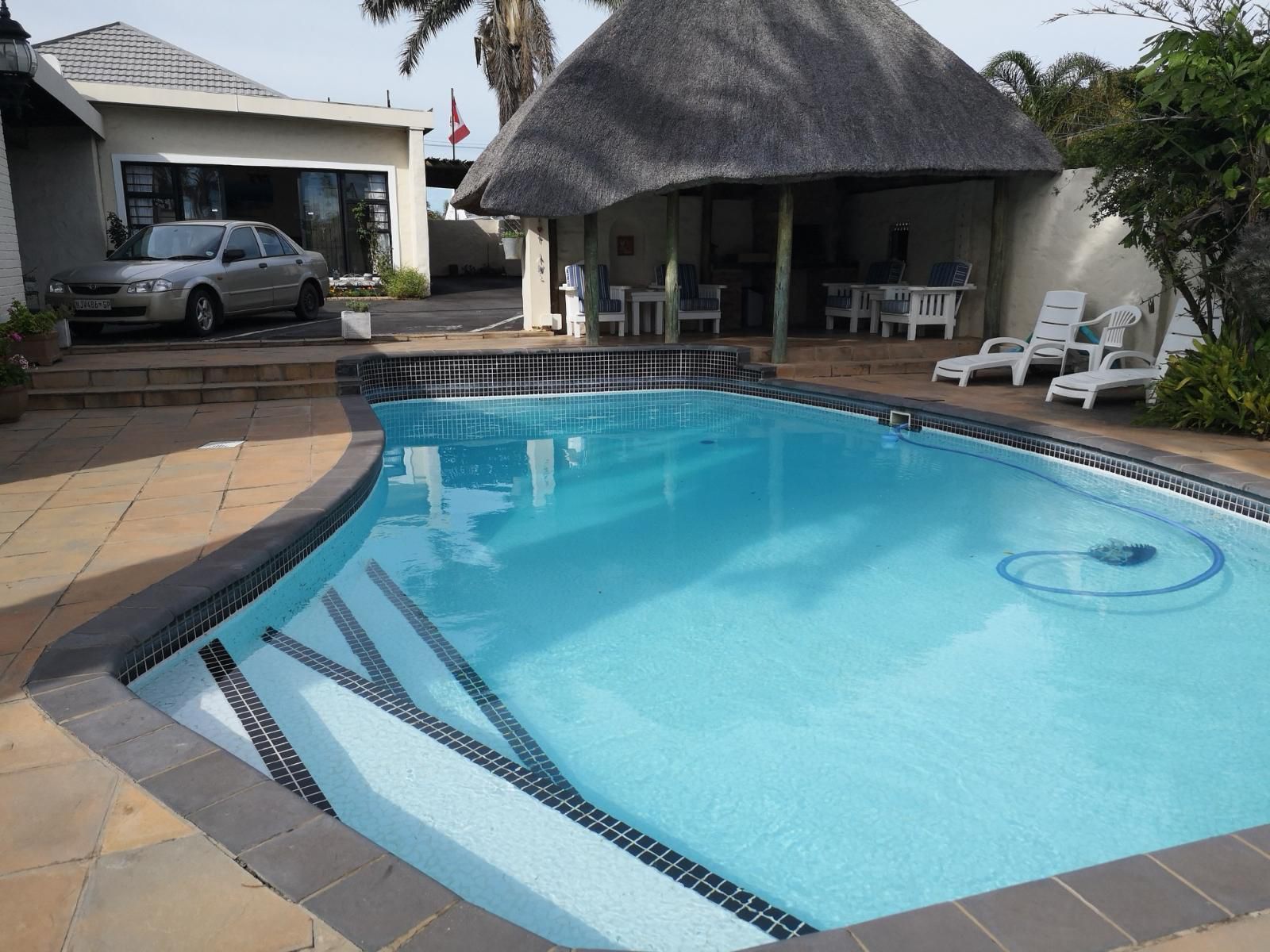 Nahoon Mouth Guesthouse Nahoon East London Eastern Cape South Africa House, Building, Architecture, Palm Tree, Plant, Nature, Wood, Swimming Pool, Car, Vehicle