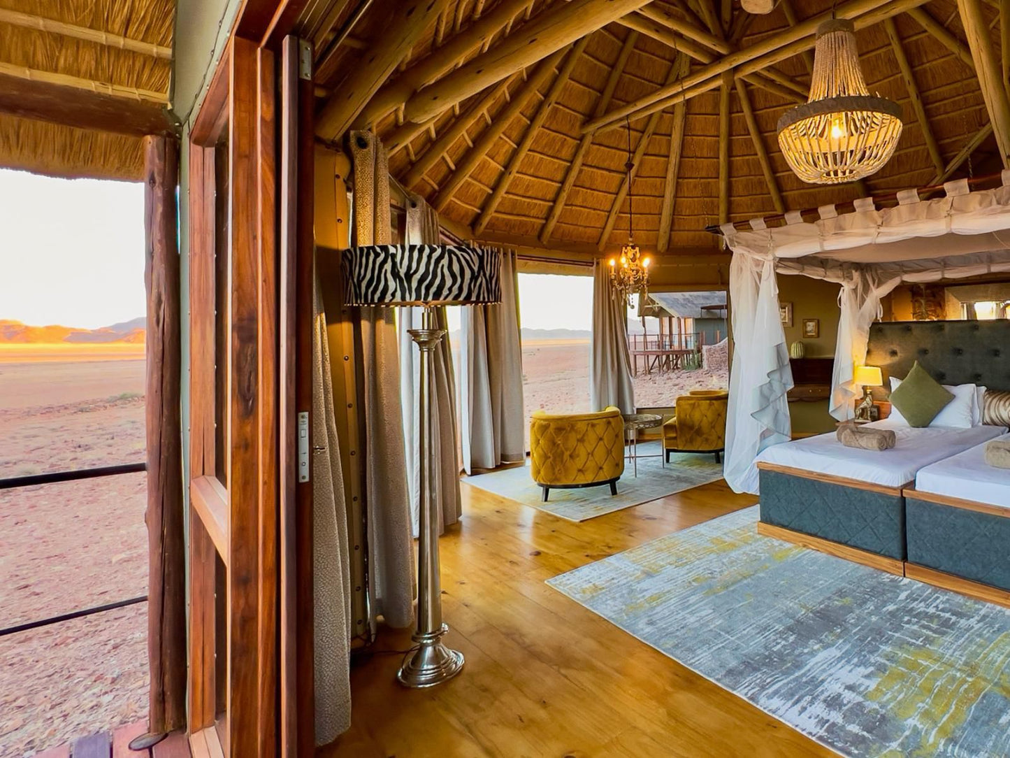 Namib Outpost, Superior Suite, Sauna, Wood