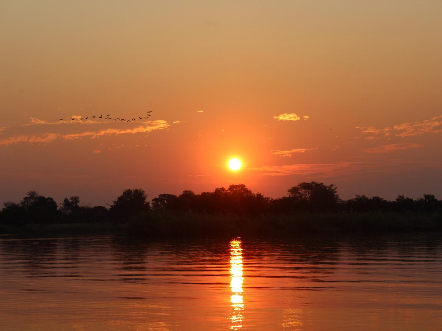 Ndhovu Safari Lodge, Colorful, Sky, Nature, Sunset