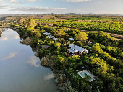 Ndlovu Addo River Lodge, River, Nature, Waters, Aerial Photography