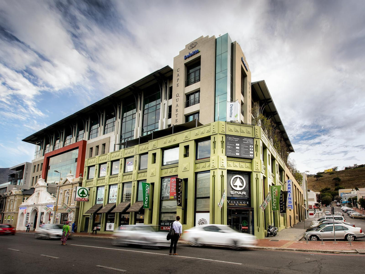 Neighbourgood Cape Quarter Living, Building, Architecture, House, Street, Person, Car, Vehicle