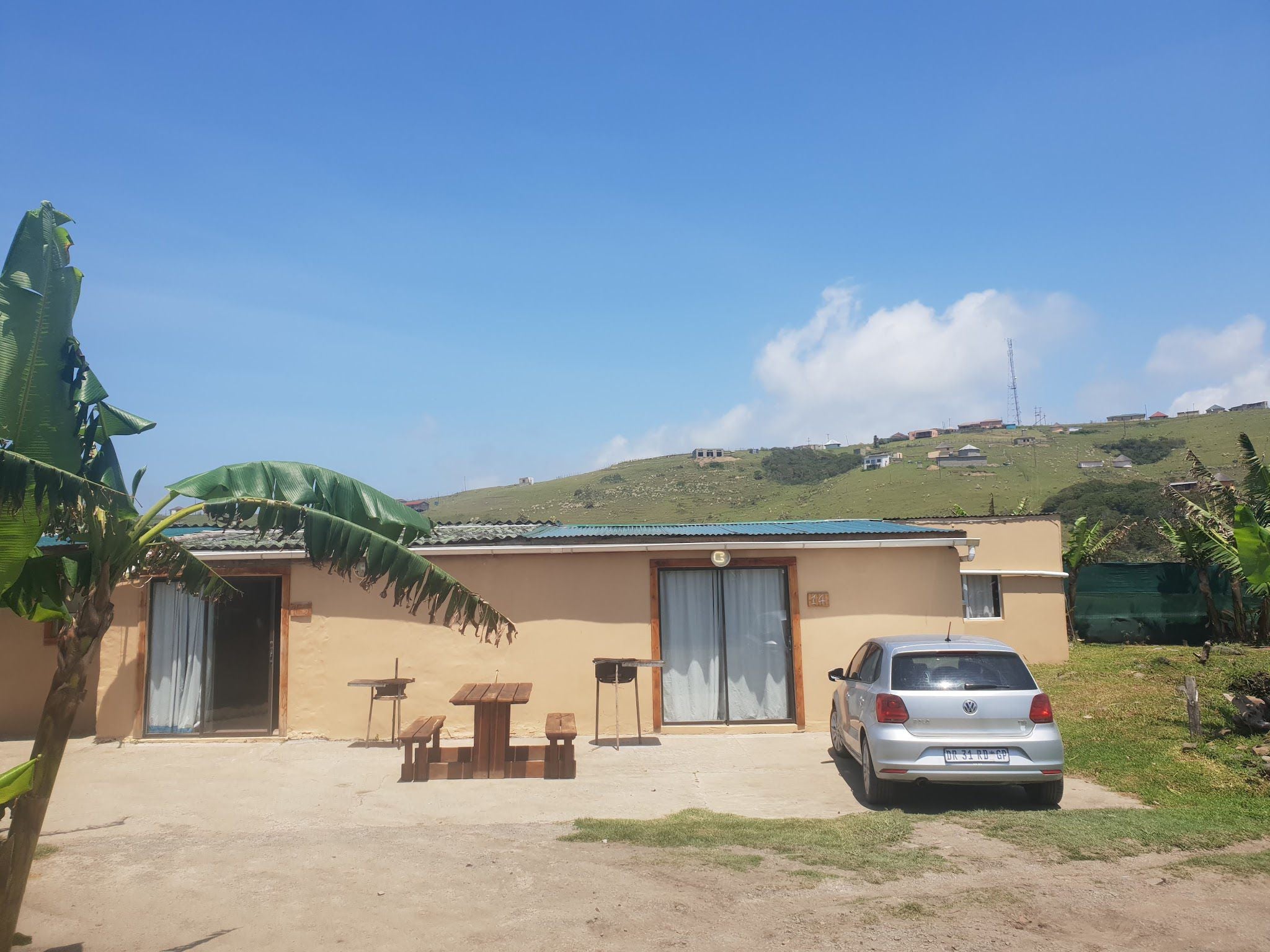 Nenga River Lodge Coffee Bay Eastern Cape South Africa Complementary Colors, House, Building, Architecture, Palm Tree, Plant, Nature, Wood