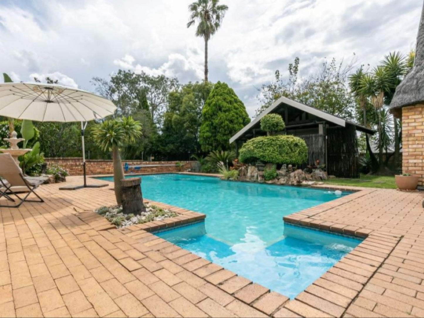 New Eden Suites Norscot Manor Johannesburg Gauteng South Africa Palm Tree, Plant, Nature, Wood, Garden, Swimming Pool