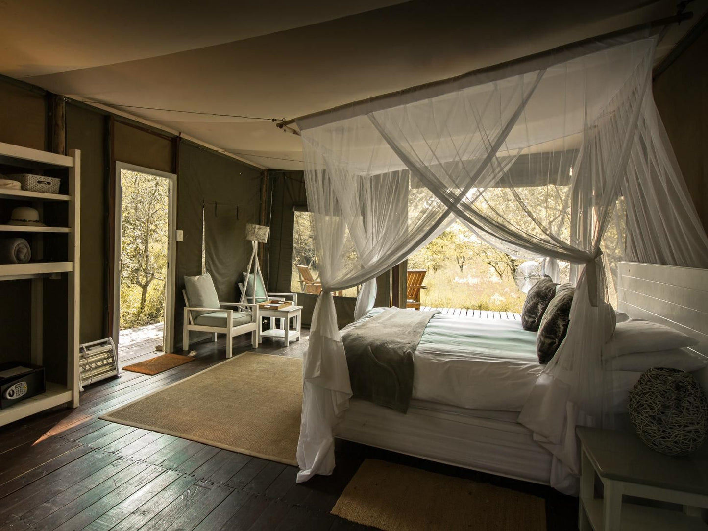 Ngama Tented Safari Lodge Guernsey Nature Reserve Amanda Limpopo Province South Africa Sepia Tones, Bedroom