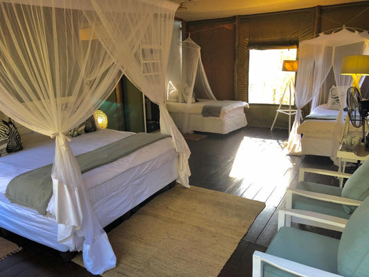 Tented Chalet - Family Tent @ Ngama Tented Safari Lodge