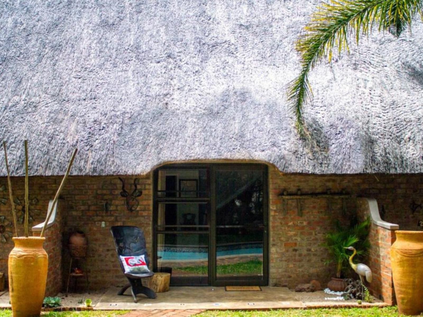 Nguni Lodge, Palm Tree, Plant, Nature, Wood, Wall, Architecture