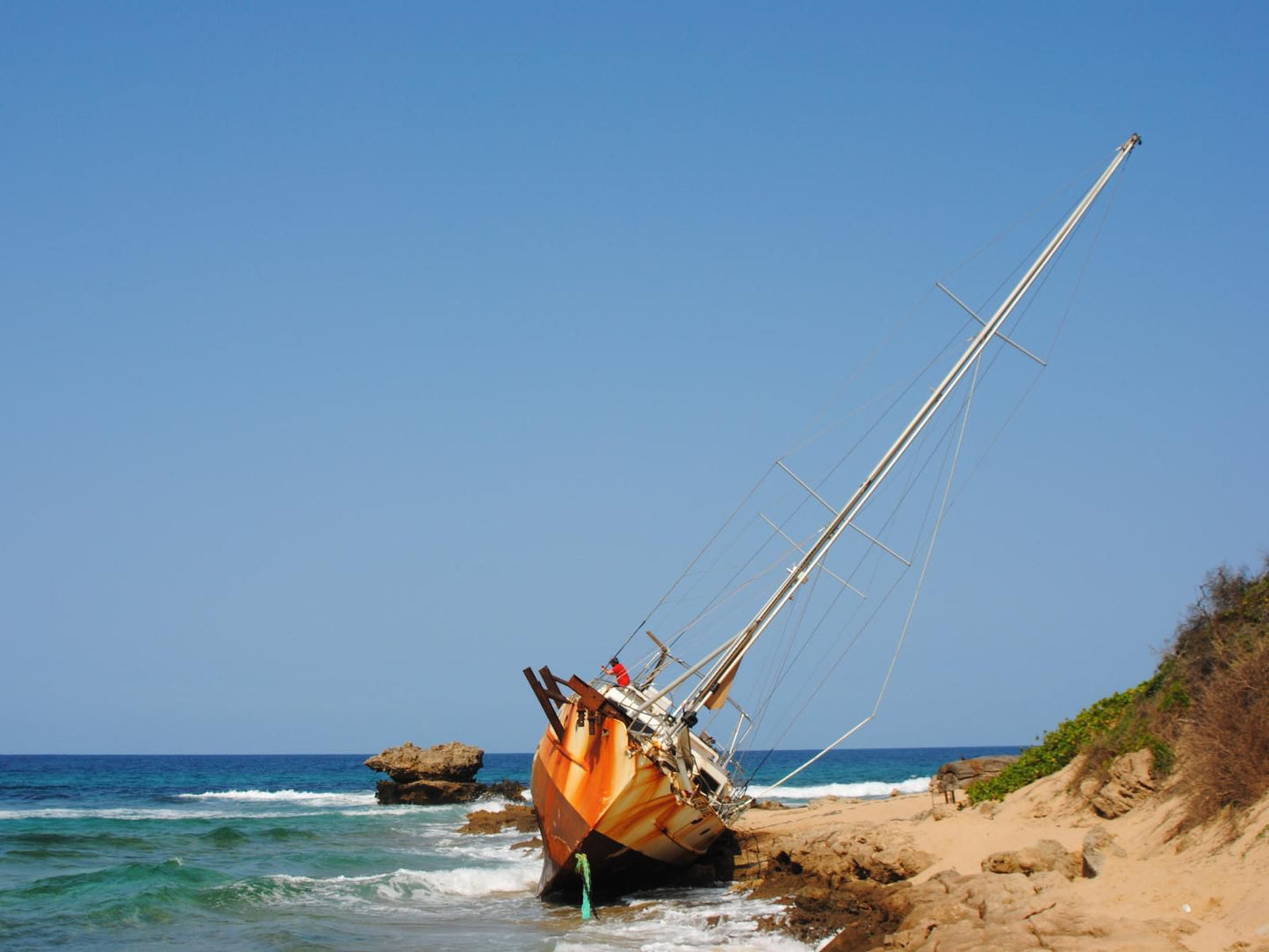 Nhonguane Lodge, Beach, Nature, Sand, Ocean, Waters, Windsurfing, Funsport, Sport, Water Sport