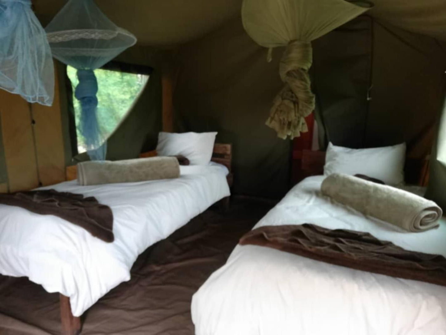 Nkasa Lupala Tented Lodge, Family Tent, Bedroom