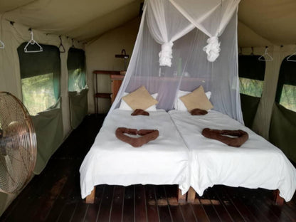 Nkasa Lupala Tented Lodge, Family Tent, Tent, Architecture, Bedroom