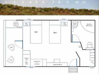 Nkwazi Lake Lodge Pongola Kwazulu Natal South Africa Bright, Map