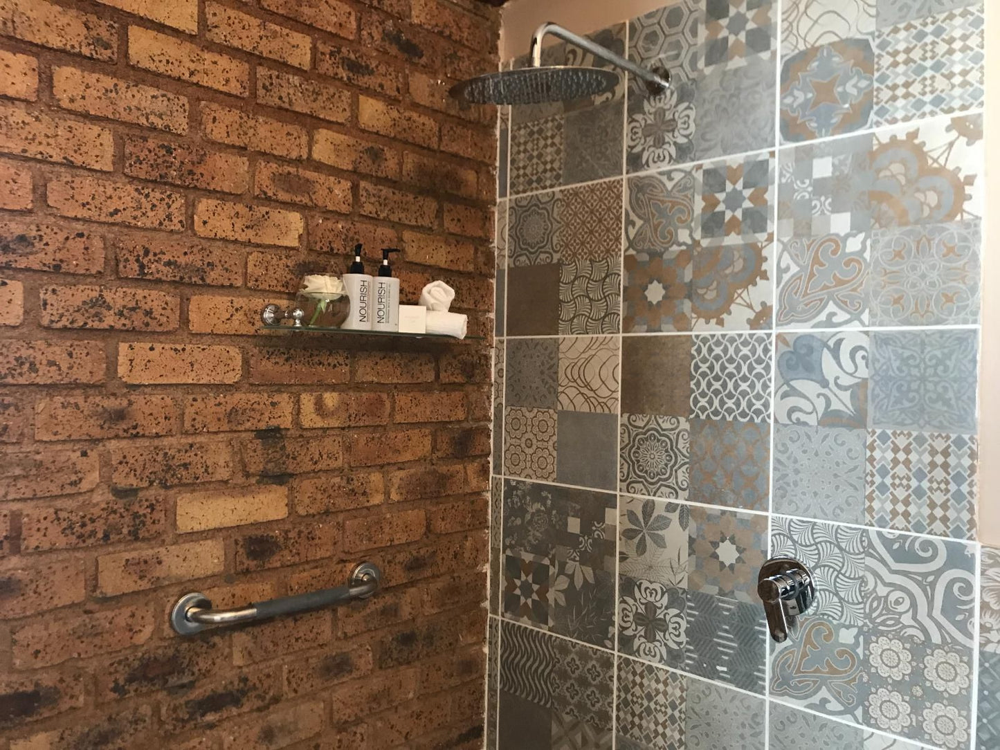 No 5 On Franschoek Sandton Johannesburg Gauteng South Africa Wall, Architecture, Bathroom, Brick Texture, Texture