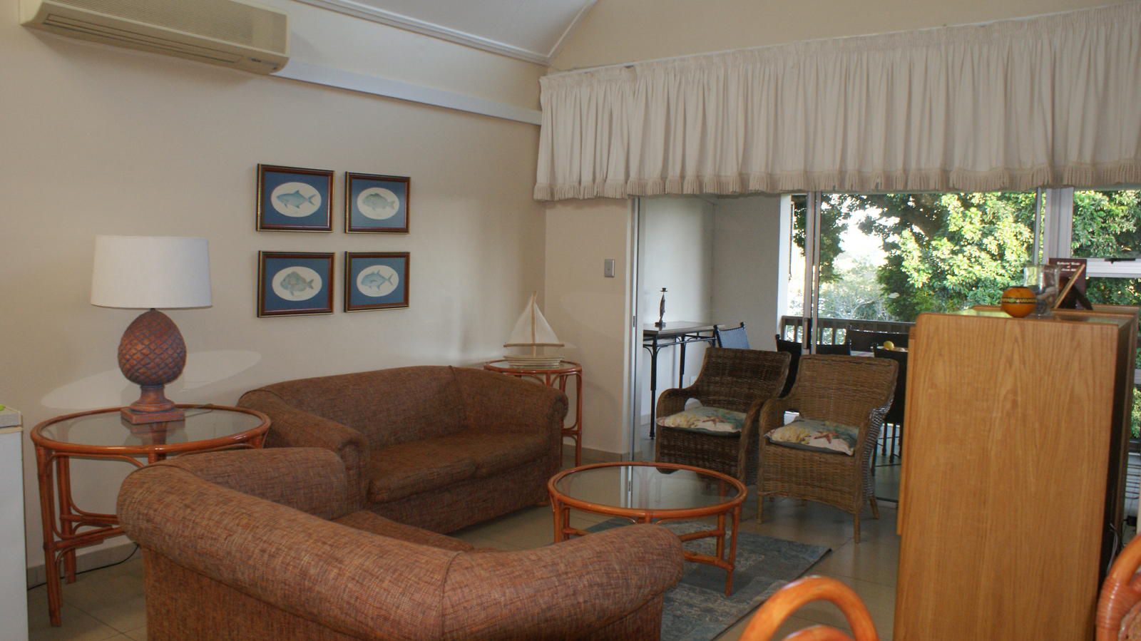 No 6 The Bridge Self Catering Apartment St Lucia Kwazulu Natal South Africa Living Room