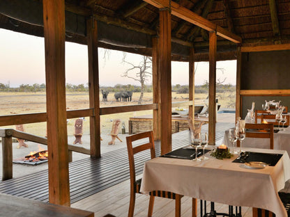 Nogatsaa Pans Chobe Lodge, Place Cover, Food