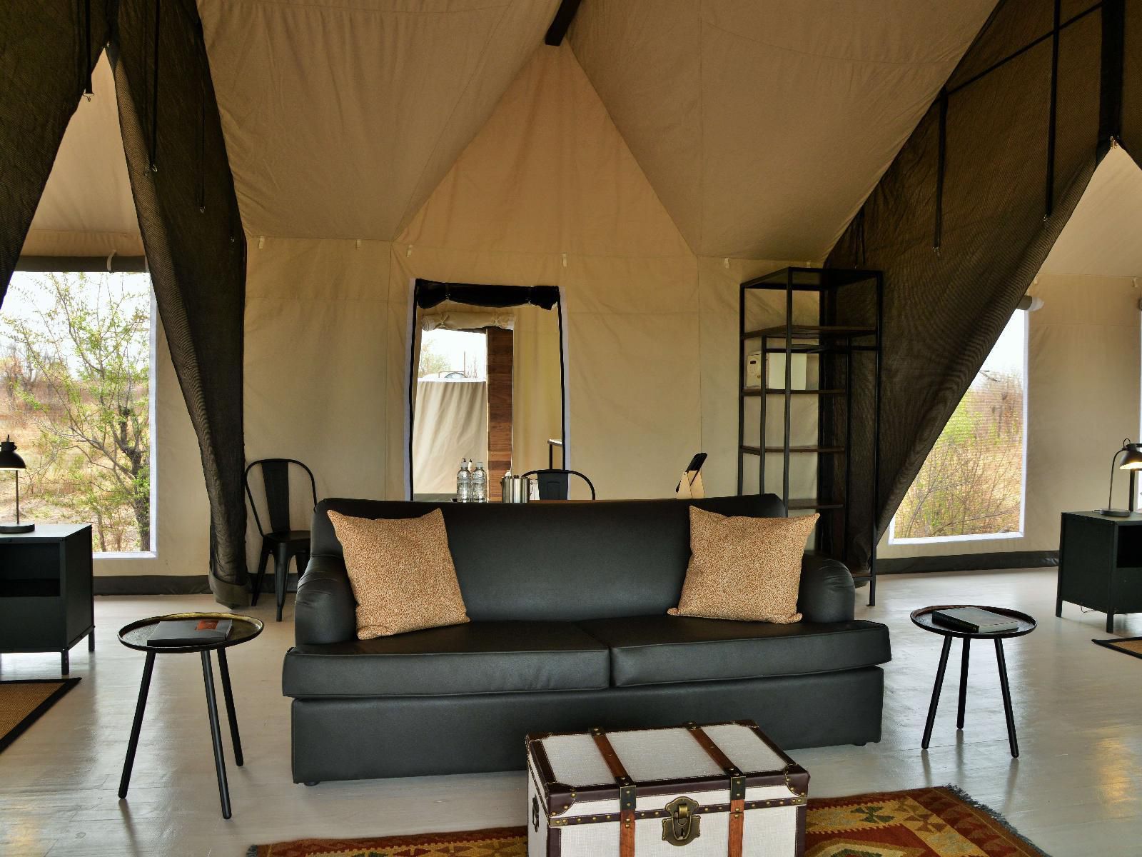 Nogatsaa Pans Chobe Lodge, Family Tent 2, Tent, Architecture