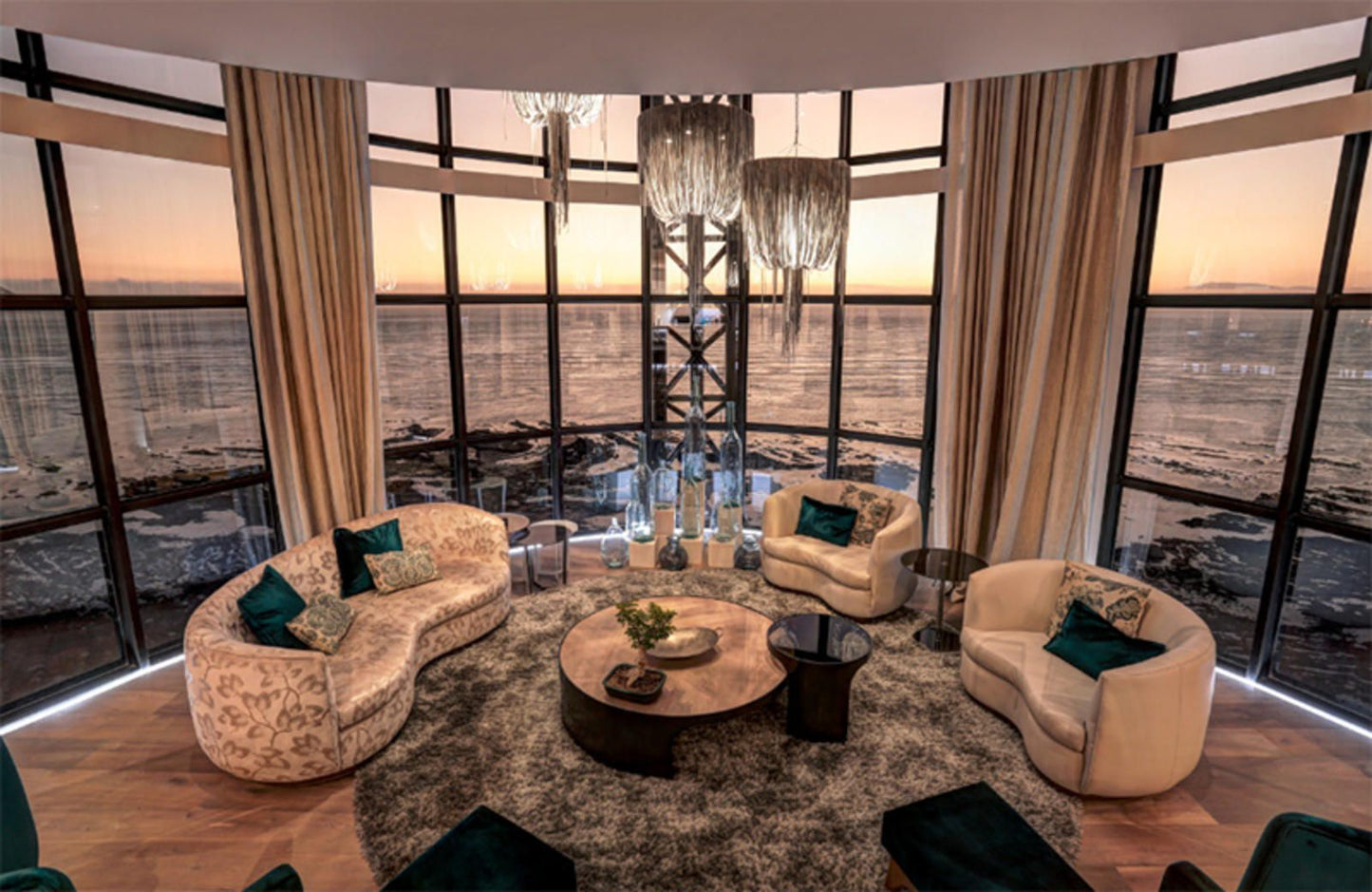 Ocean View Penthouse Van Ryneveld Strand Strand Western Cape South Africa Living Room