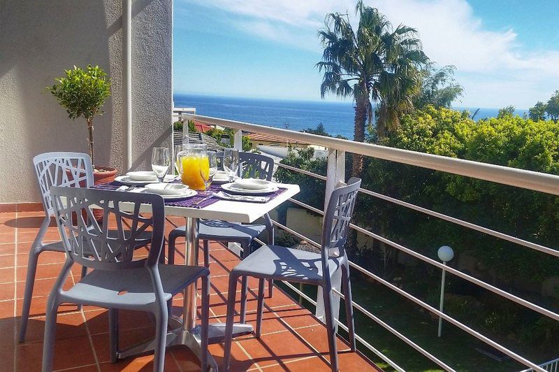 Oceana 4 Bakoven Cape Town Western Cape South Africa Balcony, Architecture, Beach, Nature, Sand, Palm Tree, Plant, Wood