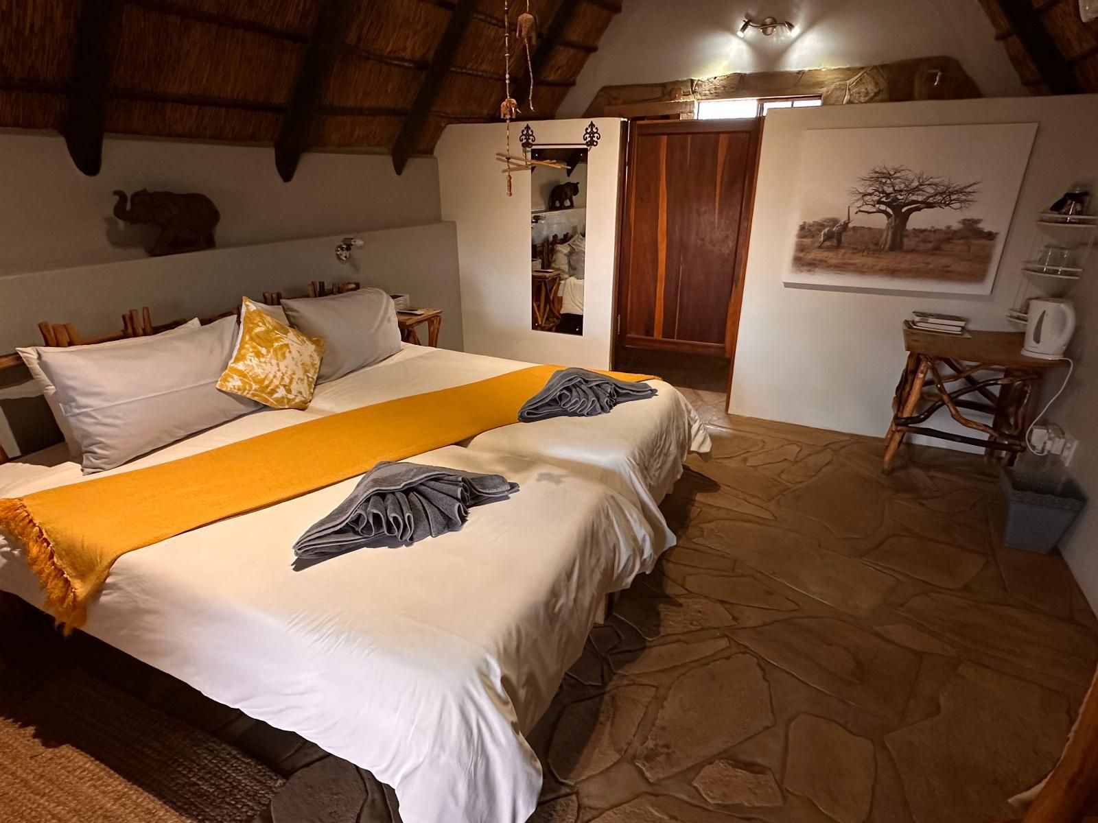 Ohange Namibia Lodge, Twin Bungalow, Bedroom