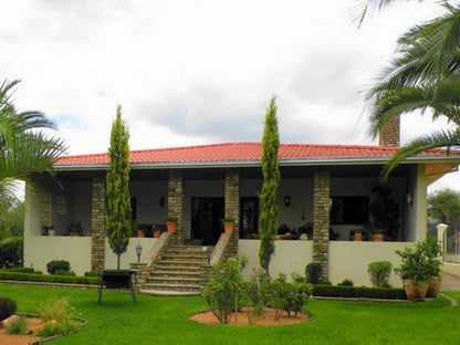 Okajo Safari Lodge, House, Building, Architecture, Palm Tree, Plant, Nature, Wood