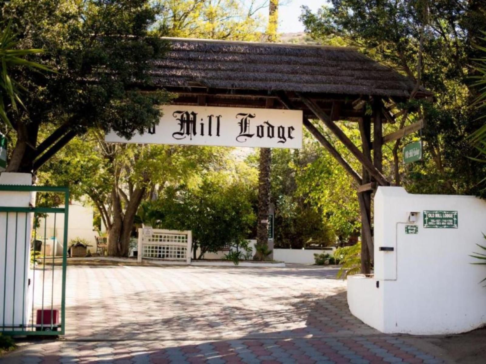 Old Mill Lodge Springbok Northern Cape South Africa Sign