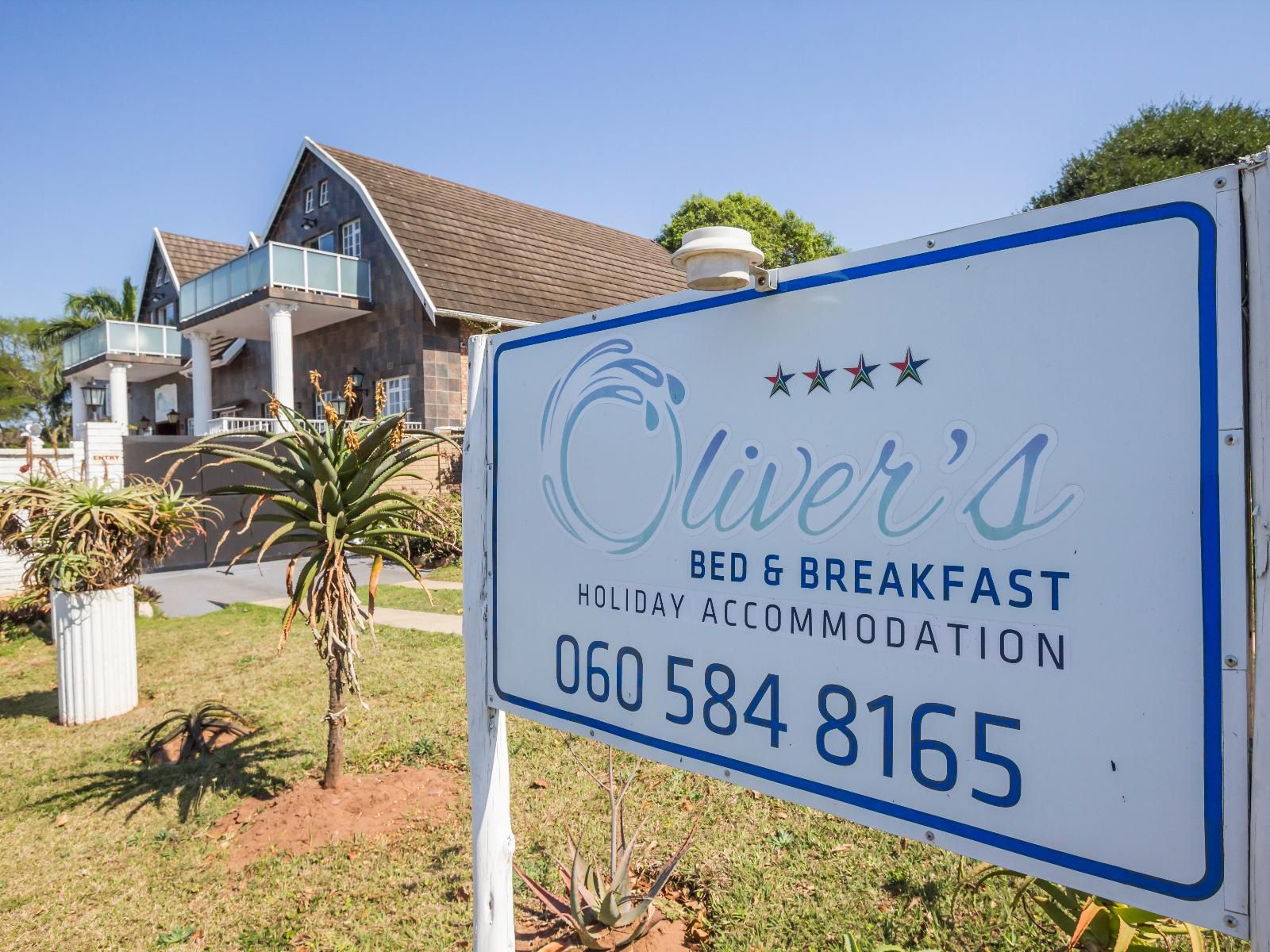 Oliver S Bed And Breakfast Mtunzini Kwazulu Natal South Africa Complementary Colors, House, Building, Architecture, Sign, Text