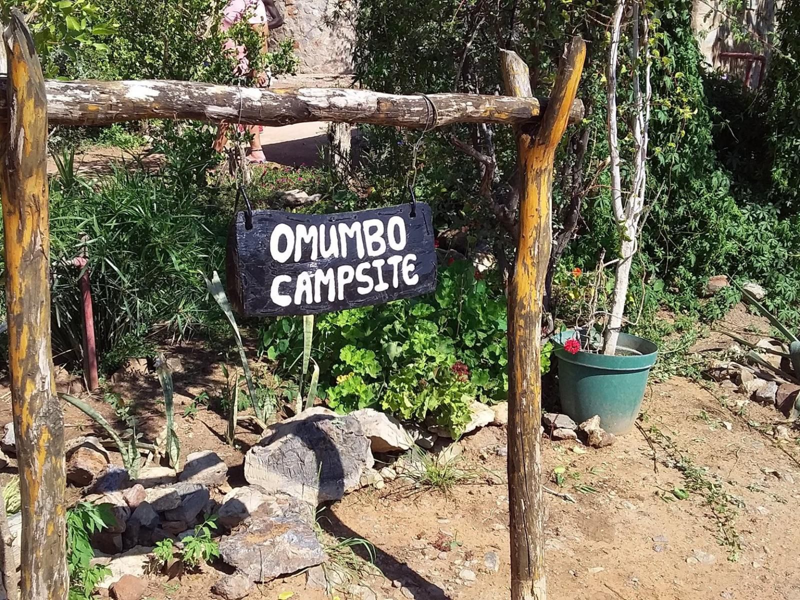 Omapaha Etosha Restcamp, Sign