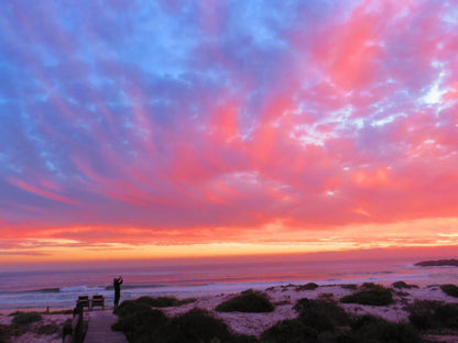 On The Beach Seabreeze Apartment Yzerfontein Western Cape South Africa Beach, Nature, Sand, Sky, Sunset