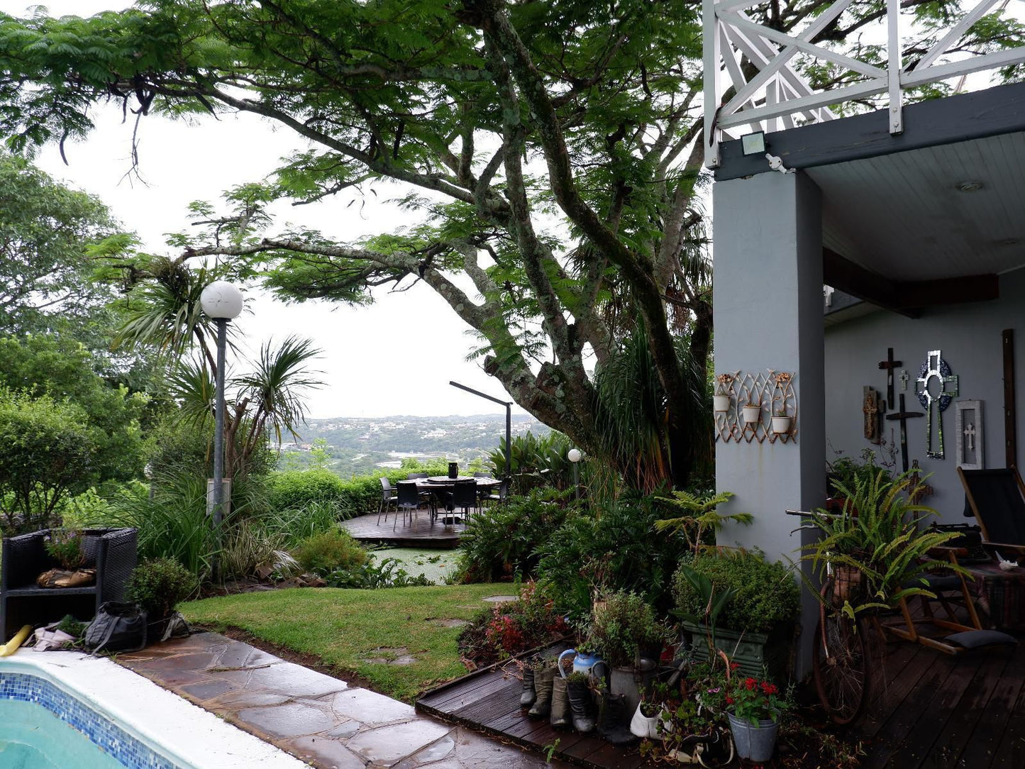 On The Summit Lodge Beacon Bay East London Eastern Cape South Africa House, Building, Architecture, Palm Tree, Plant, Nature, Wood, Garden